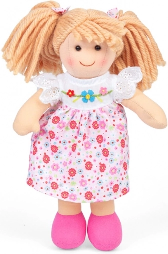Bigjigs Toys auduma lelle Georgia 25 cm