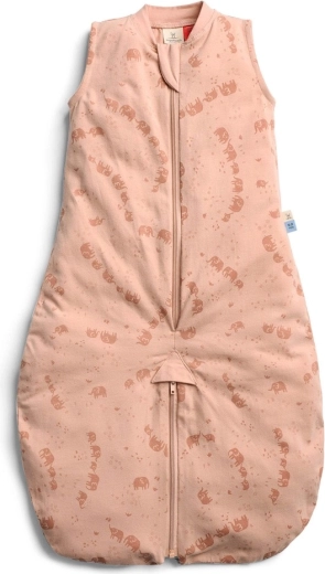 ergoPouch 2v1 miega maiss un gulēšanas kombinezons no organiskās kokvilnas Elephant Parade, 8–24 mēneši, 8–14 kg, 0,2 TOG