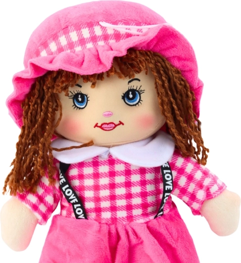 Mīlīgs tērps rozā rūtīs