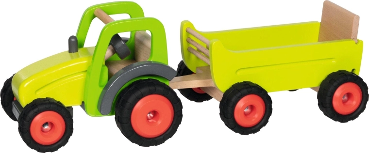 Koka traktors ar piekabi Goki Premium