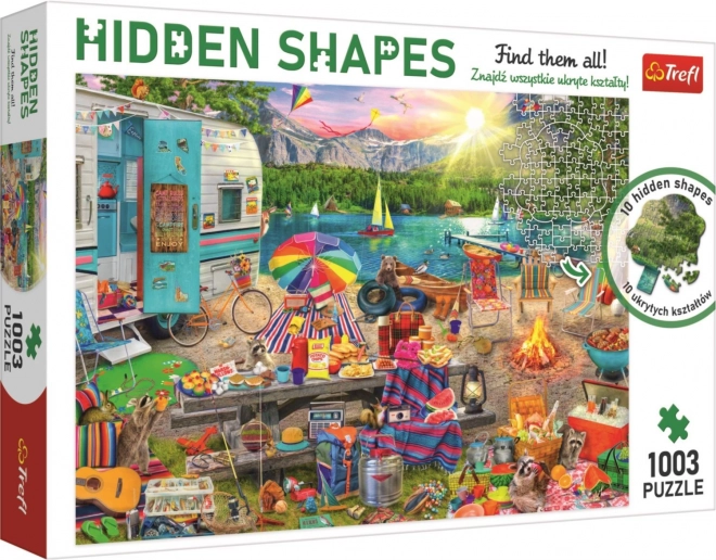 Puzzle Hidden Shapes – Camper Van Trip