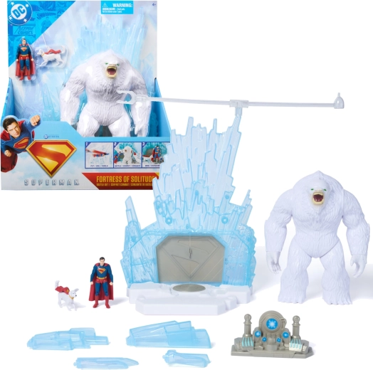 DC Comics Superman Playset – Fortress of Solitude with 3 figures and accessories