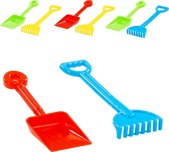 Sand set – shovel and rake