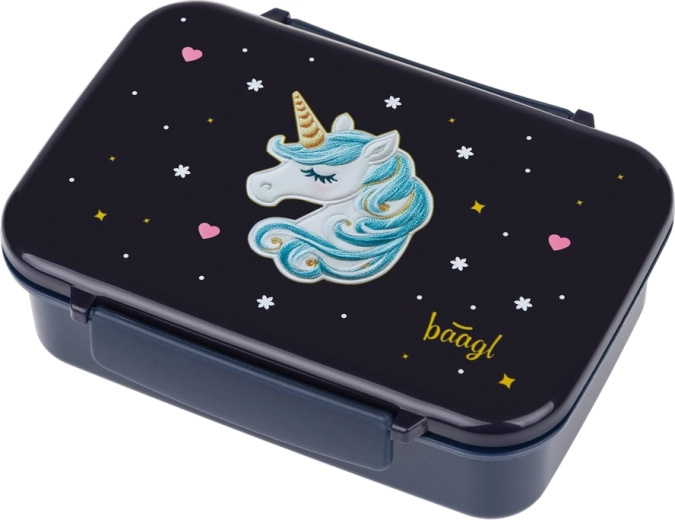 Baagl uzkodu kārba ar nodalījumiem Unicorn Gold