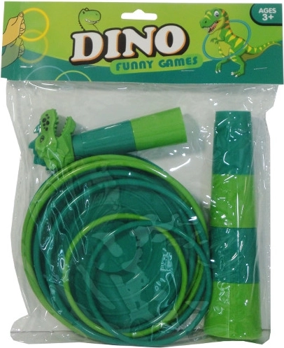Bērnu mešanas spēle ar dinozaura mērķi