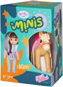 BABY born Minis lelle Kim ar zirdziņu un burkānu