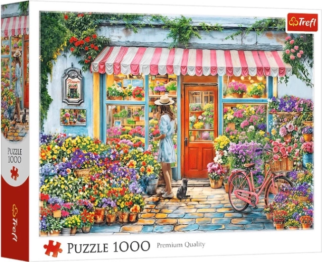 Trefl 1000-piece puzzle Flower Shop