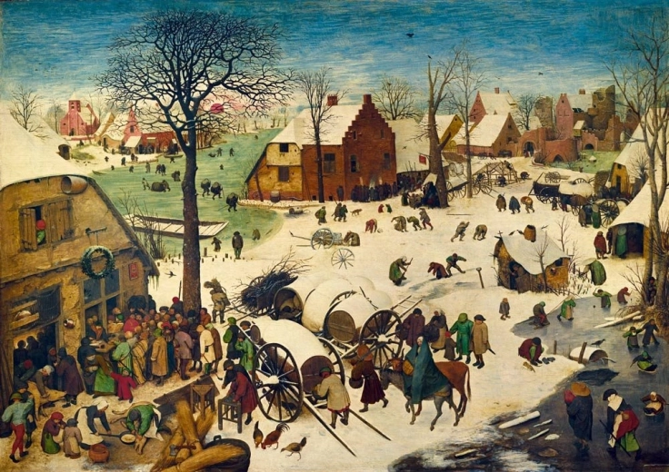 Census in Bethlehem Puzzle 1000 Pieces