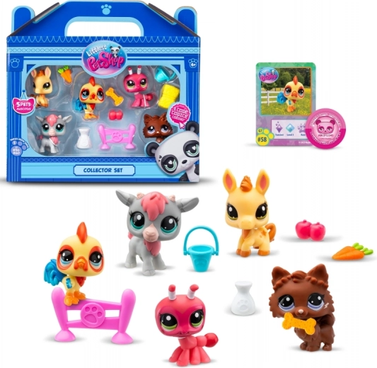 Littlest Pet Shop Farm – set with 5 figures