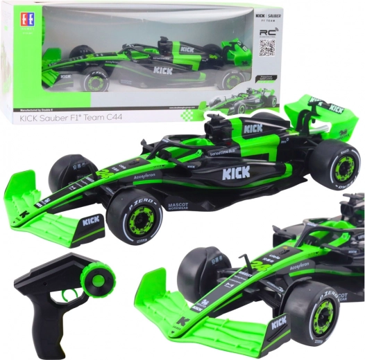 RC F1 formula C44 KICK Sauber 1:16 melni–zaļa