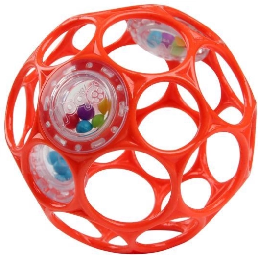 Oball Rattle Ball 10 cm Orange
