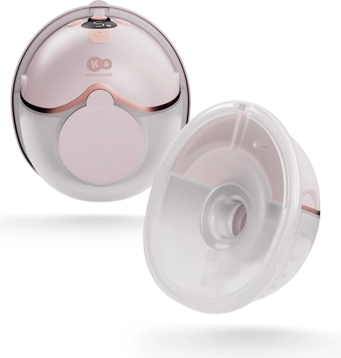 Kinderkraft Mamaflow hands-free electric breast pump pink