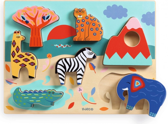 Savana Insert Puzzle by Djeco