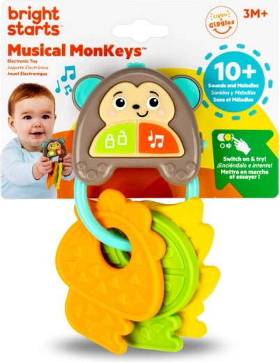 More than 10 sounds, lights, and melodies