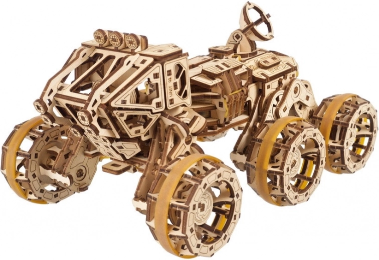 Ugears koka mehāniskā 3D puzle Marsa roveris