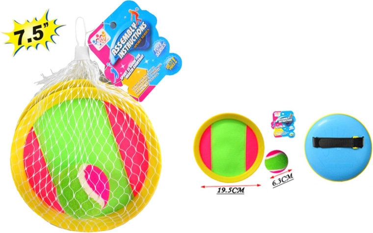SPORTO hook-and-loop ball catch game