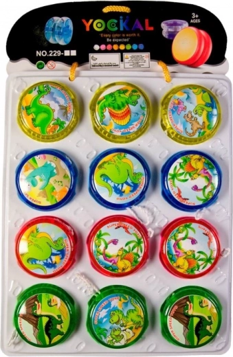 Yoyo with Dinosaur Motifs