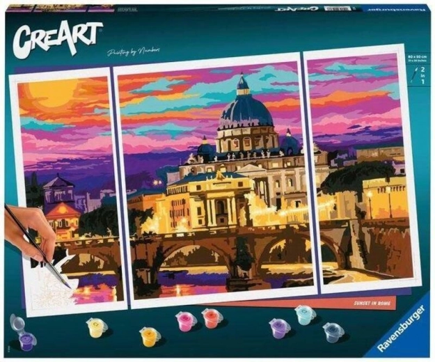 Ravensburger CreArt Panorama – Rome paint by numbers