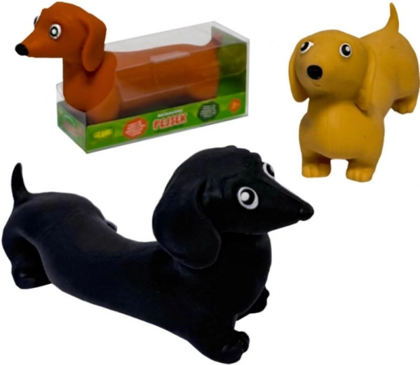 Glumi wind-up puppy anti-stress toy