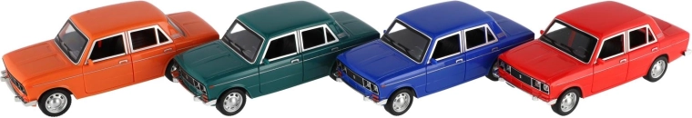 Retro look in various colors
