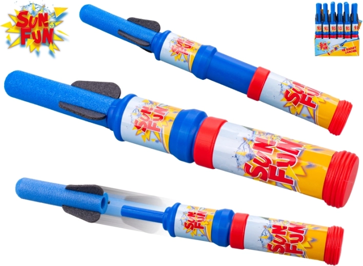 Sun Fun gaisa raķete 35 cm – komplekts 18 gab.