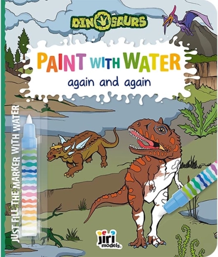 Water Coloring Book Dinosaurs