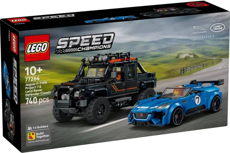 LEGO Speed Champions Jaguar Project 7 un Land Rover Defender