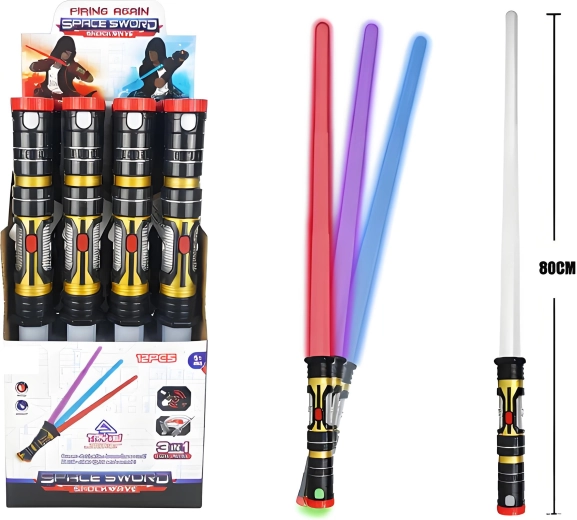 Gaismas zobens 3in1 bērniem