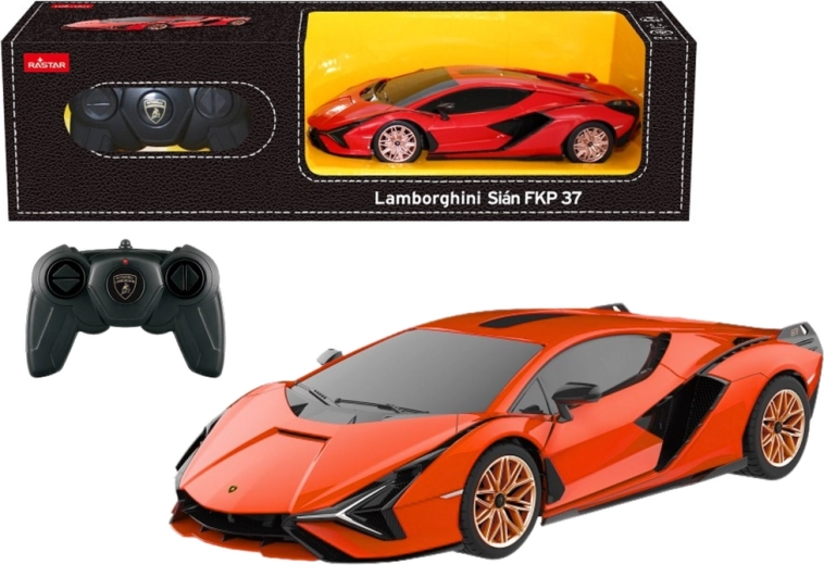 Tālvadības auto RASTAR LAMBORGHINI Sián, oranžs