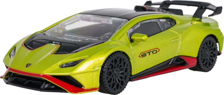 Metal body and rubber wheels