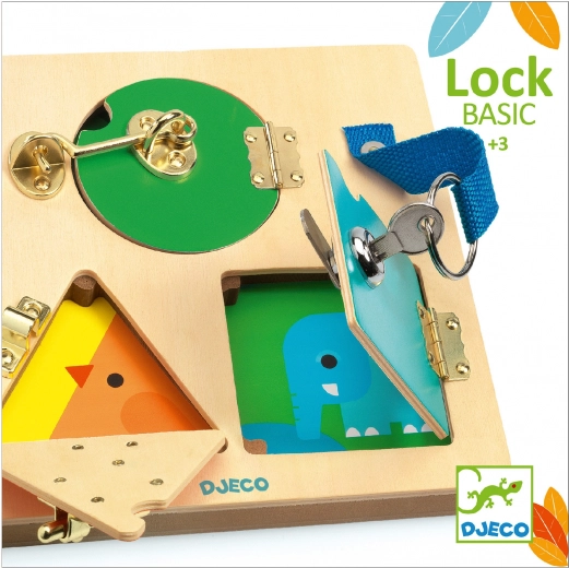 Wooden Locking Doors Djeco