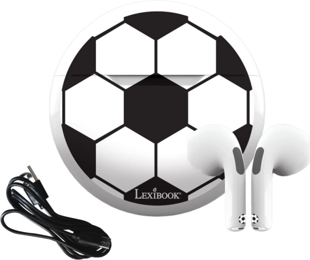 Bezvadu bērnu bezvadu austiņas LEXIBOOK Futbols ar mikrofonu