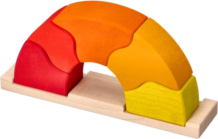 Goki wooden puzzle Sunrise