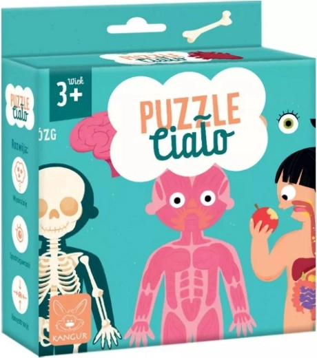 Puzle cilvēka ķermenis 3+