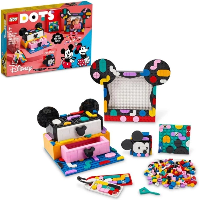 LEGO® DOTS 41964 Skolas kaste Mikipele Mickey un Minnija Pele