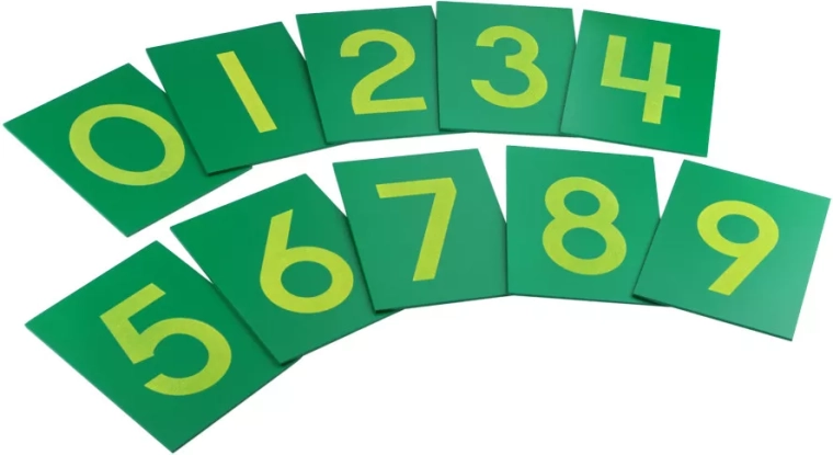 Preparation for writing numerals