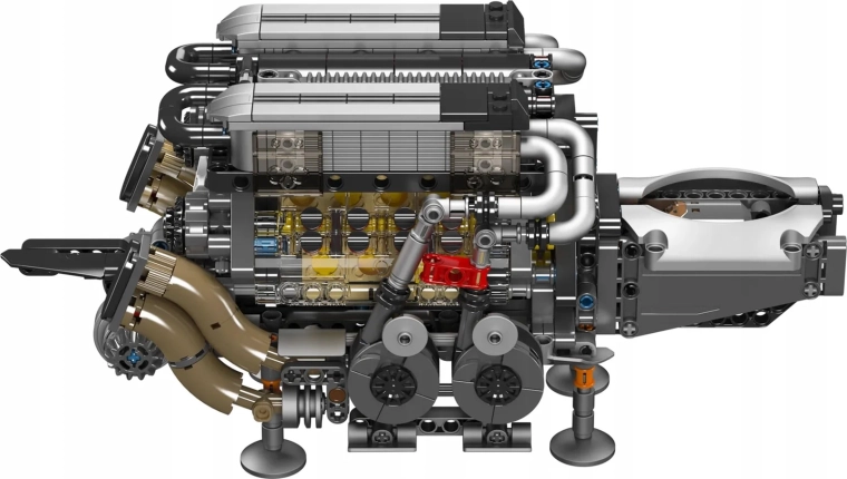 Realistic W16 engine