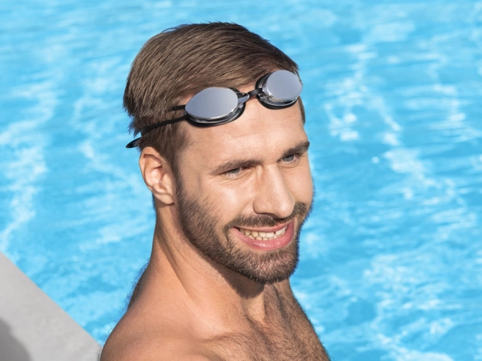 Peldbrilles Bestway Elite Blast Pro pieaugušajiem un jauniešiem – melnas