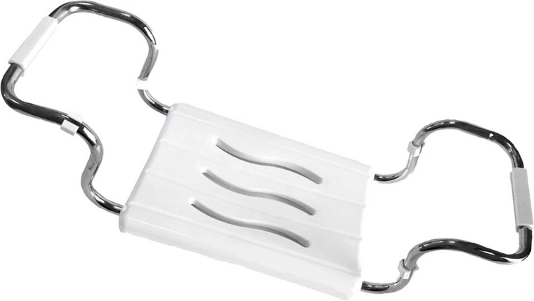 Regulējams platums 42,5–65 cm vairumam vannu