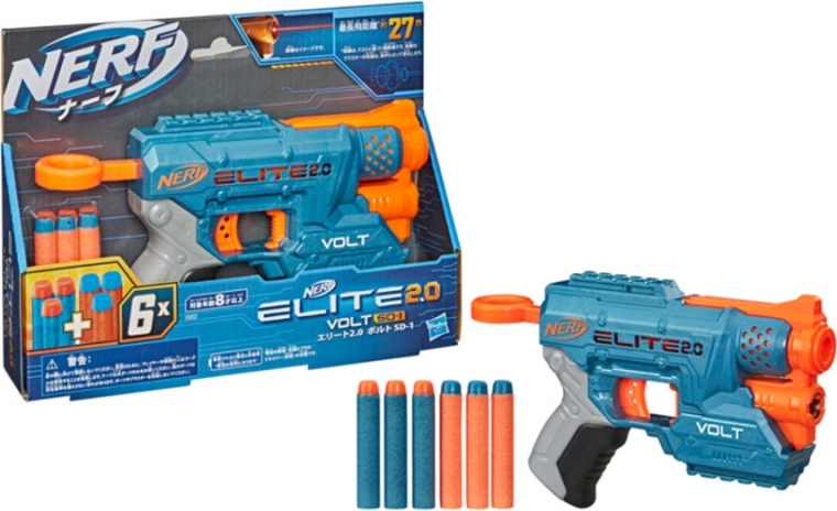 Nerf Elite 2.0 Volt SD-1 pistole ar lāzera tēmēkli