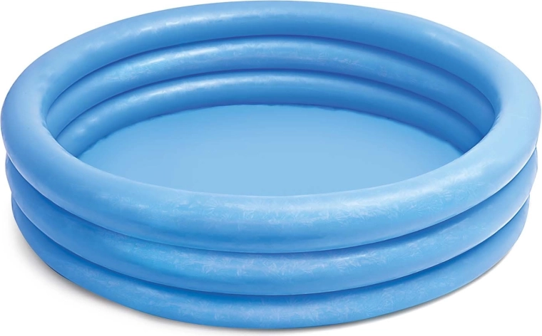 Zils piepūšamais baseiniņš Intex 114 × 25 cm