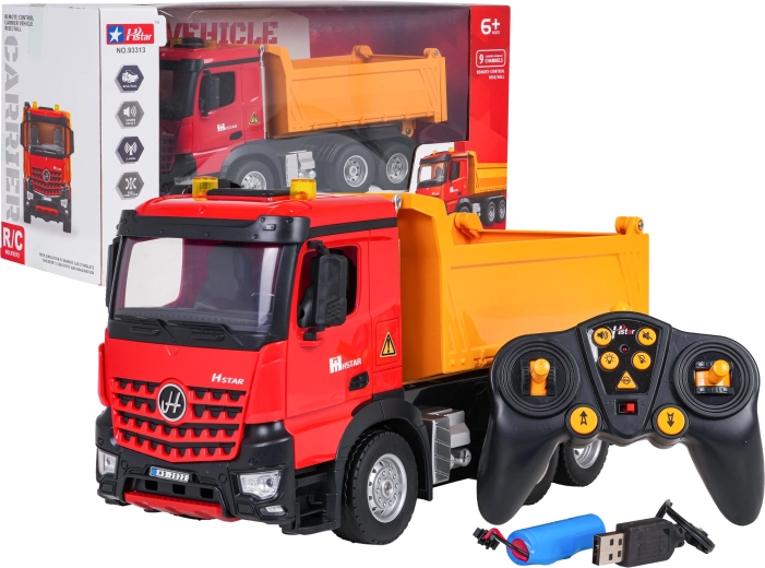 Large RC Dump Truck 2.4 GHz with sounds and lights