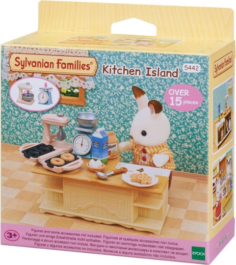 Kitchen island for cooking together