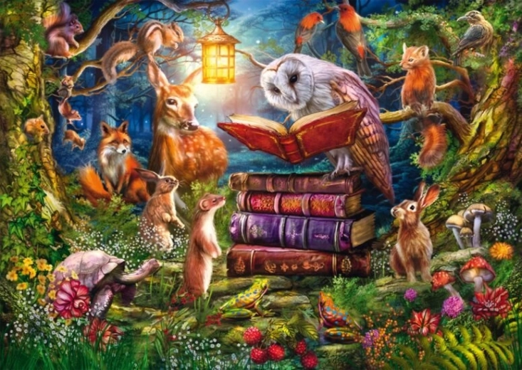 Puzle “Pasakas ar labunakti mežā” 1000 gabaliņu