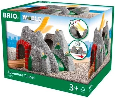 BRIO Tunnel with Bridge and Sound