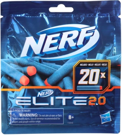NERF Elite 2.0 šautriņas – 20 gab.
