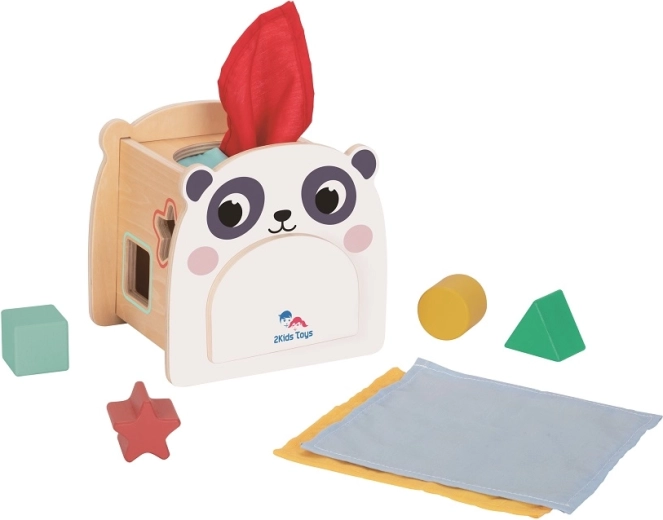 2Kids Toys Panda Motor Skills Cube