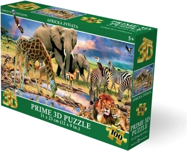 3D puzzle – African animals