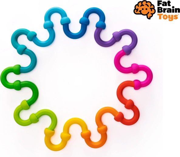 Fat Brain Plip Links Silicone Connecting Pieces - 20 pcs