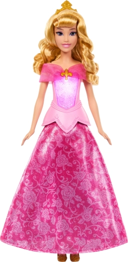 Long blonde hair and removable accessories